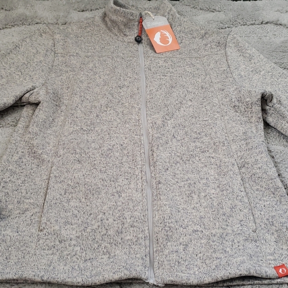 NWT Fleece Zip Up - Picture 2 of 5
